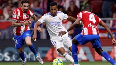 موعد مباراة ريال مدريد وأتلتيكو في الدوري الاسباني والقناة الناقلة 