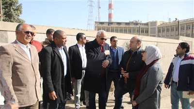 محافظ الجيزة يوجه بسرعة تمهيد المساحات المضافة لتوسعة طريق طراد النيل
