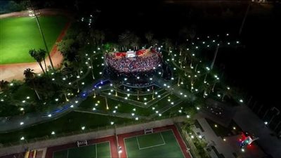 مركز التنمية الشبابية بالجزيرة يعرض كأس ألأمم الأفريقية بالمسرح الروماني