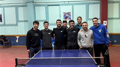 تنس طاولة الزمالك يفوز على المعادي فى بطولة الدوري 