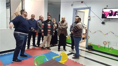 وكيل صحة الشرقية يتفقد سير العمل بمركز إيواء الأطفال بالعاشر