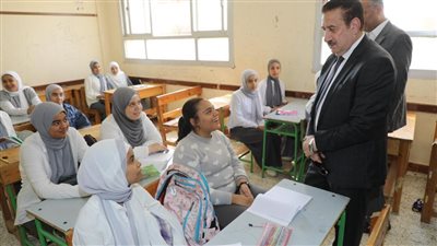محافظ المنوفية: متابعة ميدانية ومركزية لانتظام سير العملية الإمتحانية
