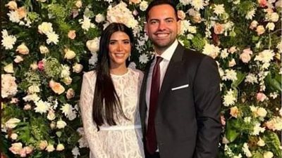 ريم سامي تحتفل بخطبتها على محمد المغازي بأجواء عائلية 