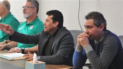 وزير الرياضة يحفز المنتخب الأوليمبي قبل مشاركته فى الدورة الدولية بالإمارات 