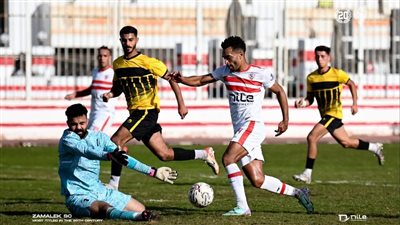 معتمد جمال يختتم مران الزمالك بتقسيمة قوية