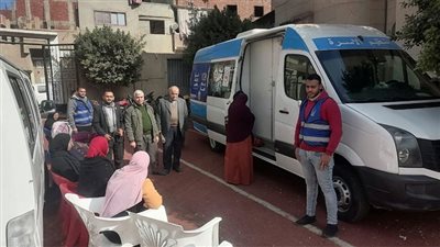 570 حالة حصاد قافلة جامعة الزقازيق بقرية بني هلال بالشرقية