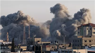 عاجل.. عدوان أمريكي بريطاني على منطقة الجاح جنوب الحديدة في اليمن