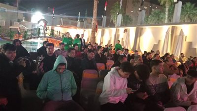 حزن بين جماهير القليوبية عقب تقدم موزمبيق بهدف في الشوط الثاني