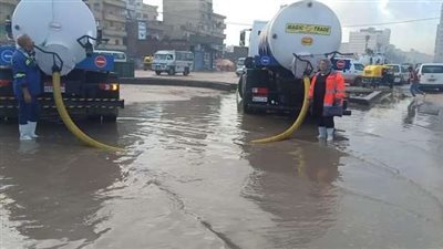 لليوم السادس على التوالي أمطار غزيرة رعدية وصقيع بالأسكندرية 