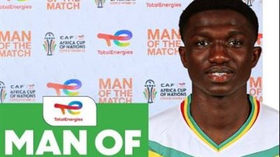 أمم أفريقيا.. لامين كمارا رجل مباراة السنغال وجامبيا 