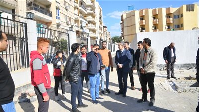 محافظ الغربية يتابع الأعمال في حديقة الأندلس 