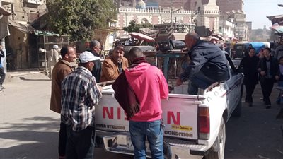 تحرير 65 محضر إشغالات بمركز ديروط 