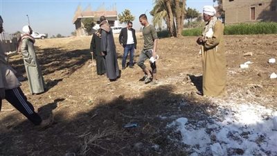 إيقاف أعمال بناء على أرض أملاك الدولة بأولاد عمرو بقنا 