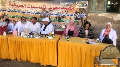 قافلة طبية بيطرية لتحصين الماشية ضد الأمراض الوبائية بالفيوم 
