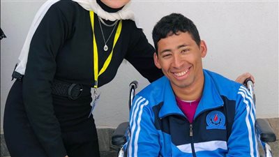  ابن جنوب سيناء يحصد المركز الأول فى بطولة الجمهورية لسباحة ذوى الشلل الدماغى