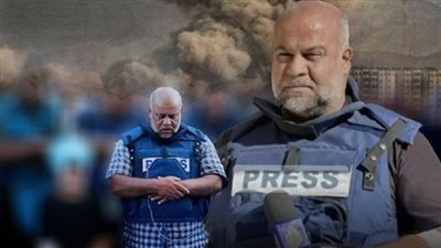 نورت مصر.. وائل الدحدوح أيقونة نضال خالدة