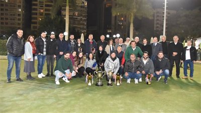 بالصور.. ختام بطولة الصيد السنوية للكروكيه