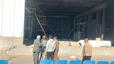 وكيل ثقافة جنوب سيناء يتفقد المسرح الصيفى بالطور