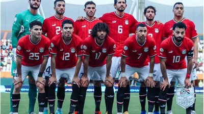 أمم أفريقيا.. غرفة ملابس منتخب مصر قبل صدام غانا(صور)