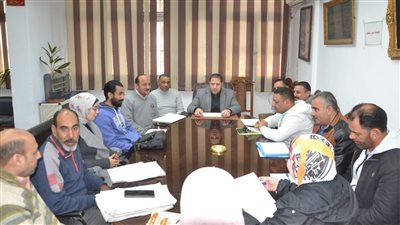 غطاس يتابع آخر مستجدات ملف تقنين أراضي أملاك الدولة  بمحافظة البحيرة 