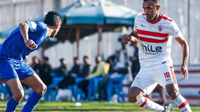 تقسيمه قويه للاعبى الزمالك فى ختام المران 