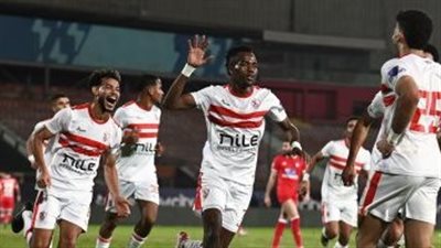 الزمالك بزيه الأساسي أمام الوحدة الإماراتي في بطولة التحدي الودية