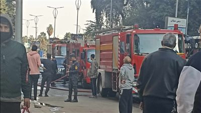 اندلاع حريق هائل في فندق شهير بالدقي (فيديو وصور)