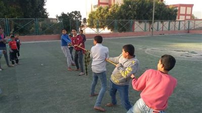 تنفيذ دورة ألعاب قوى شد حبل بمركز شباب الرحمانية قبلى بنجع حمادي