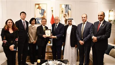 محافظ جنوب سيناء يستقبل السفير الياباني لبحث سبل التعاون المشترك