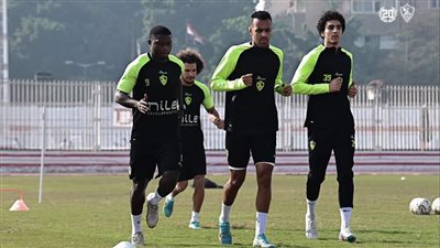 تدريبات بدنية للاعبى الزمالك استعدادًا لمواجهة الوحدة الإماراتي