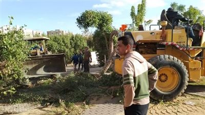 حملات نهارية وليلية على الإشغالات والباعة الجائلين بالمدن الجديدة