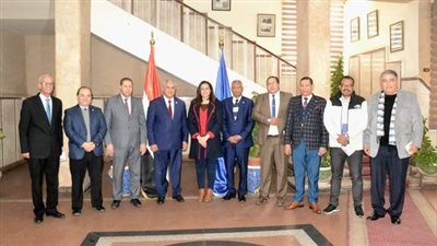 محافظة البحيرة تستقبل وفد منظمة الأغذية والزراعة للأمم المتحدة 