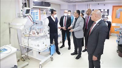 إرسال فريق تفتيش مركزي لمستشفى العياط لمراجعة كفاءة أجهزة قسم الحضانات