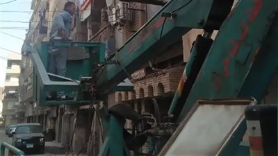 حملات نظافة وتجميل ورفع الإشغالات والإعلانات المخالفة بالشرقية