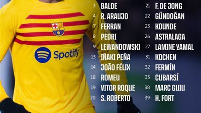 تشافي يعلن قائمة برشلونة لمواجهة ريال بيتيس الصعبة 