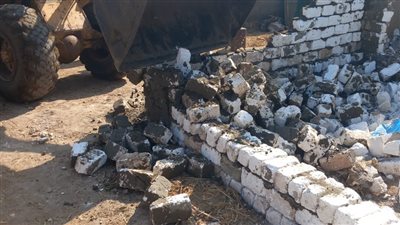 الغربية: إحالة 6 متعدين على الأراضي الزراعية ومخالف للبناء للنيابة العامة