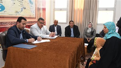 10 لقاءات لخدمة المواطنين بمحافظة الفيوم