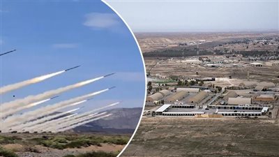  أكبر رشقة صاروخية تضرب قاعدة عين الأسد بالعراق 