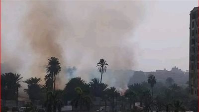 حريق هائل داخل كبرتاج حلوان.. تفاصيل 