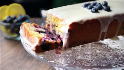 اصنعي كيكة البلوبيري وتمتعي بمذاق لذيذ