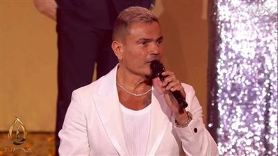 عمرو دياب مطوب على إكس السعودية بعد تألقه فى حفل joy awards