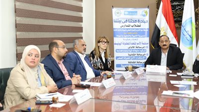 وفد منظمة اليونسيف في ضيافة مياه اسيوط 