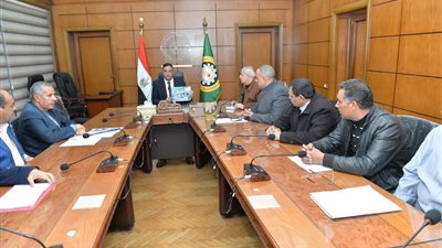 الدقهلية تبحث  معوقات تنفيذ ازالة التعديات علي أراضى الدولة 