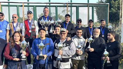 ختام بطولة الاتحاد لنادى صيد اسكندرية للرماية على ميادين صيد أكتوبر