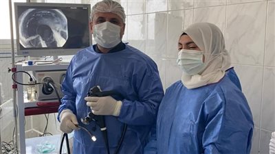 بلبيس المركزي يُجري 13 منظار جهاز هضمي لحالات مرضية 