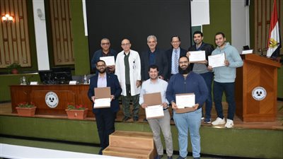 ختام الدورة الرابعة لجراحات المسالك البولية التكميلية بجامعة المنصورة 