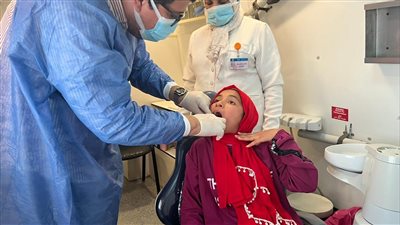 قافلة طبية للكشف على أهالي البعالوة بالإسماعيلية