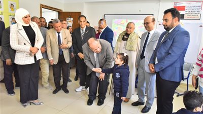محافظ أسيوط يفتتح مدرسة فرست للغات بقرية بنى قرة