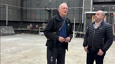 المنتج العالمي Dimitri Devyatkin  يزور مدينة الإنتاج الإعلامي