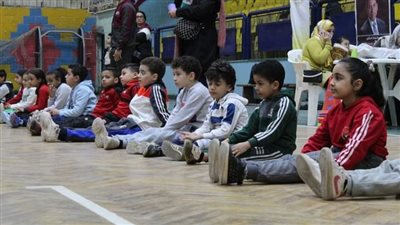 اختبارات المهارات للاعبي المشروع القومى للموهبة الحركية بالشرقية 